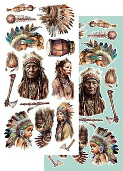 Extras set Dream Catcher Wild West 15x30.5cm p/12vel