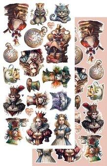 Extras set Enchanted World 15x30.5cm p/12vel