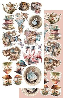 Extras set Enchanted World 15x30.5cm p/12vel