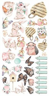 Extras set Our Time Together 15x30.5cm p/10vel