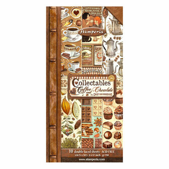 Collectables Coffee and Chocolate 15x30.5cm  p/10vel