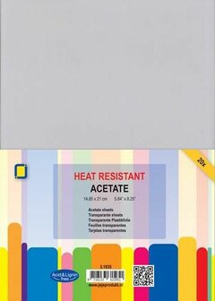 Mica vellen A5 p/20st transparant heat resistant