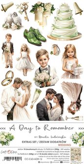 Extras special set &ndash; Wedding &ndash; A Day To Remember15.5x30.5cm p/18vel