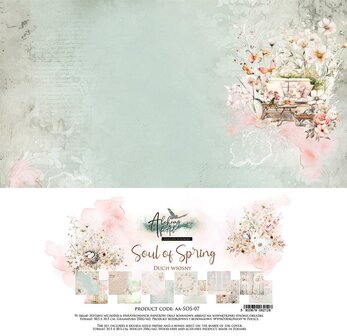 Paper pad Soul of Spring 30.5x30.5cm p/6vel