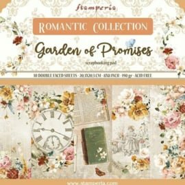 Paper pad 20x20cm Garden of Promises p/10vel