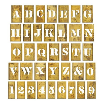 Stencil Chips Mini Idea-ology p/set