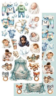 Extras set My Little Baby Boy 15x30.5cm p/7vel