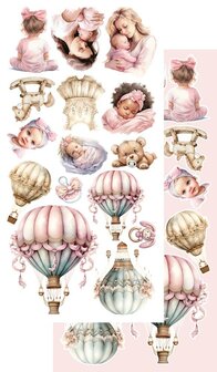 Extras set My Little Baby Girl 15x30.5cm p/7vel