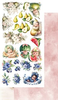 Extras set My Little Baby Fruit 15x30.5cm p/5vel