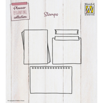 Clear stamp Checklists p/st