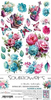 Extras special set &ndash; Flowers &amp; more - Soul flowers p/18vel