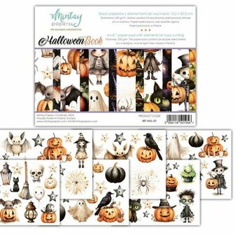 Paper pad Halloween 15.2x20.3cm p/24vel