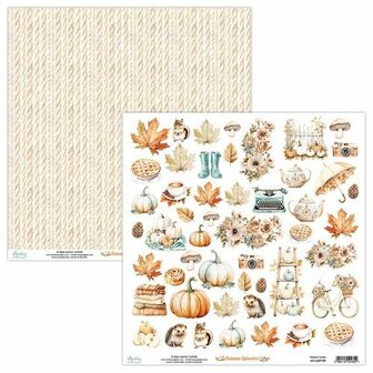 Scrappapier Autumn Splendor Plaatjes 30.5x30.5cm p/vel