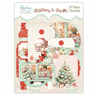 Paper elements Merry &amp; Joy p/27st