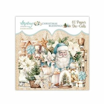 Die cuts Christmas Blessing p/60st