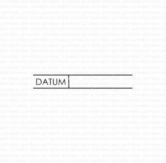 Stamp Datum p/st rubber unmounted