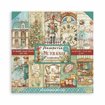 Paper pad 30.5x30.5cm The Nutcracker p/10vel