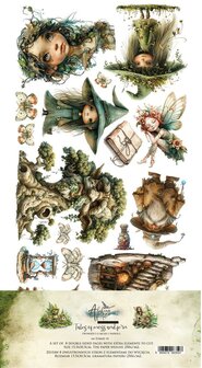 Extras set Tales of moss and Fern 15x30.5cm p/8vel