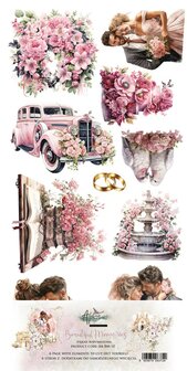 Extras set Beautiful Memories Wedding 15x30.5cm p/6vel