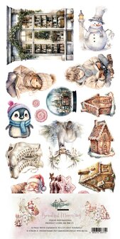 Extras set Beautiful Memories Winter 15x30.5cm p/6vel