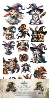 Extras set Trick or Treat 15x30.5cm p/6vel