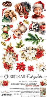 Extras special set &ndash; Flowers &amp; more - Christmas everywhere p/18vel