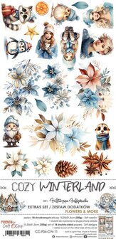 Extras special set &ndash; Flowers &amp; more - Cozy Winterland p/18vel