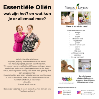 Workshop Essenti&euml;le oli&euml;n door Danielles Hobbyshop