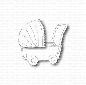 Stans kinderwagen 44x43mm p/st