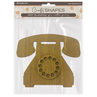 MDF Crafty Shapes Blanks telefoon p/st 