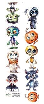 Papierstrook halloween zombie&#039;s 30x5 cm &ndash;   Trick or Treat - Happy Halloween 03