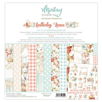 Paper pad 30.5x30.5cm Lullaby Lane p/12vel