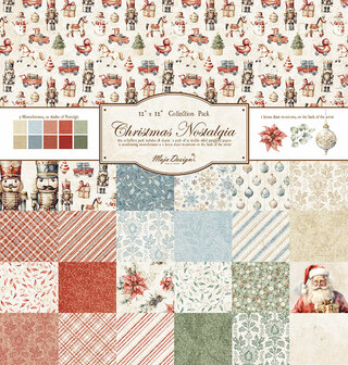 Paper pad 30.5x30.5cm Christmas Nostalgia p/18vel 