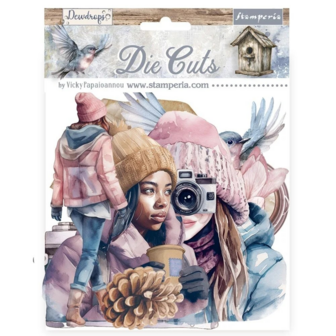 Die cuts Dewdrops p/53st