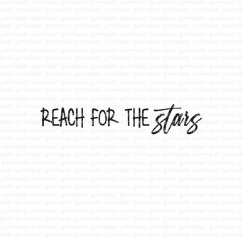 Stamp Reach for the stars 31x5mm p/st rubber unmounted 