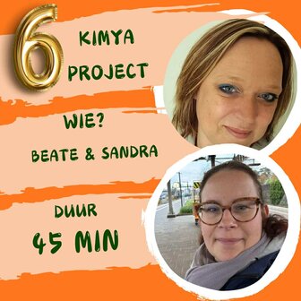 Workshop 6: Kimya boekje met Sandra en Beate 15.00-15.45 zaterdag