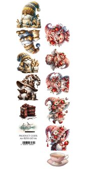Papierstrook troll 30x5cm &ndash; Recipe for Happiness 04