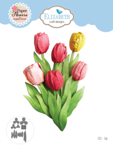 Stans Tulip paper flowers p/8st 