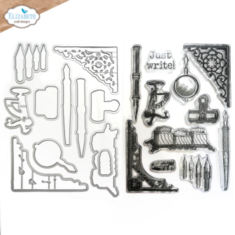 Just Write Stamp and Die Set p/st