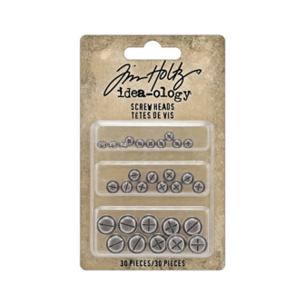 Tim Holtz  Screw Heads 30stuks p/set