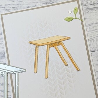 Stans bureau tafel 54x50mm p/st