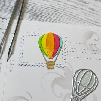 Stans hete luchtballon 21x32mm p/st