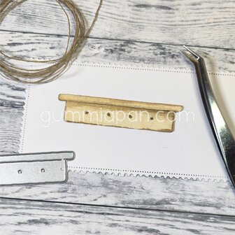 Stans plank in de kast 70x16mm p/st