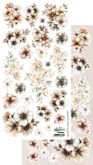 Plaatjes Natural Beauty- bloem 15x30.5cm p/vel