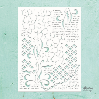 Stencil vintage Mixed 5 15x15cm p/st