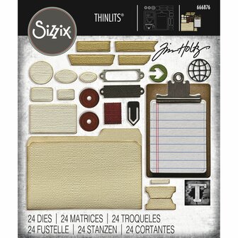Stans Vault Noteworthy thinlits p/24st