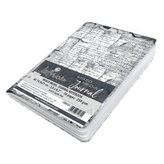 Mixed Media A5 Journal Notebook p/36vel