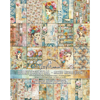 Quintessential A4 Maxi Mixed Media Book p/50vel