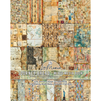Journey Ahead A4 Maxi Mixed Media Book p/50vel