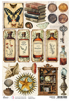 Rice Paper Pharmacy potions A4 p/vel